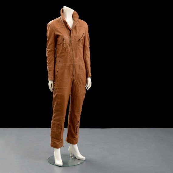 Ralph Lauren Purple Label Leather Jumpsuit, Women'