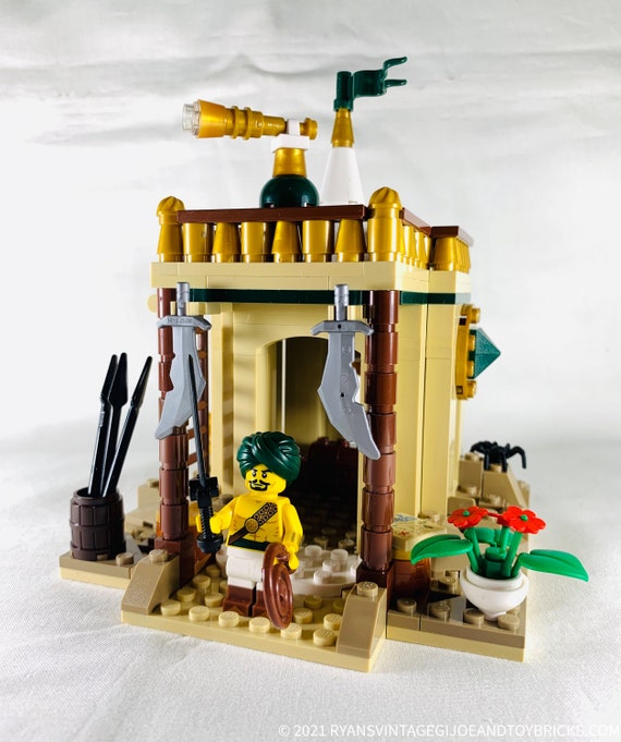 Lego Arabian Nights Desert Warrior Military Outpost MOC : Authentic Parts &  Pieces 