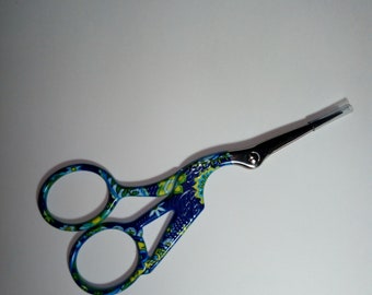 CIGUEÑA SEWING SCISSORS. 12 cm. long. High quality gold. Crafts