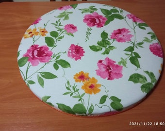 ROUND CUSHION ENCAJERA large 70 cm