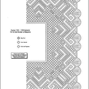 PATTERN, LACE learn. bobbin lace image 2