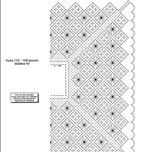 PATTERN, LACE learn. bobbin lace image 5