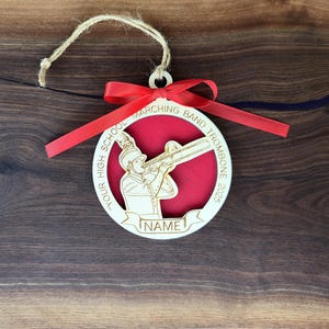 Marching Band Ornament Trombone