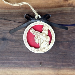 Marching Band Ornament Trumpet
