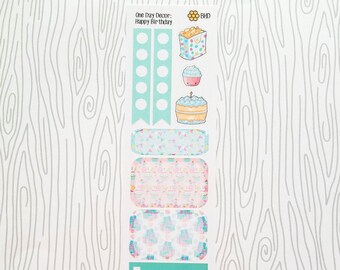 One Day Decor Strip // Happy Birthday (Set of 10) Item #723