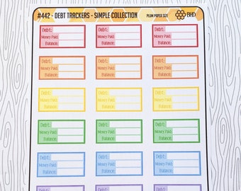 Stackable Single Blank Labels // Simple Collection set of 45 - Etsy