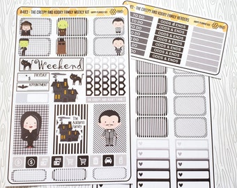 The Creepy and Kooky Family Weekly Kit (Set of 33) Item #483