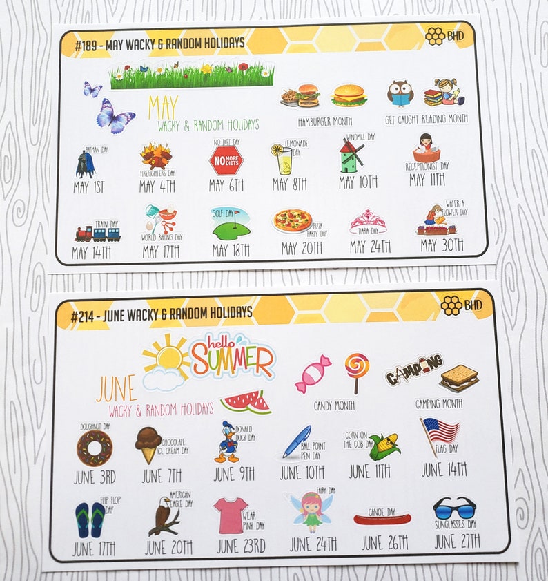 Wacky & Random Holidays // Full Year (12 Months) // January - December ...