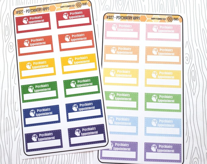 Blank Full Box // Half Box Checklists sets of 8 or 16 Item - Etsy