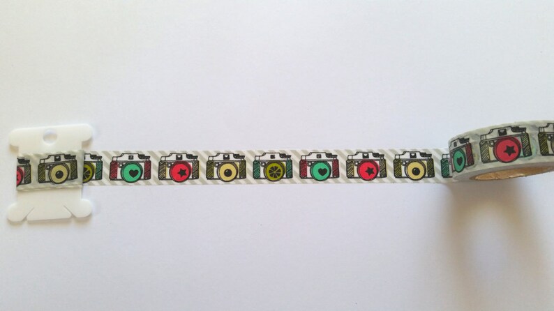Camera Washi Tape Sample Item #WT023