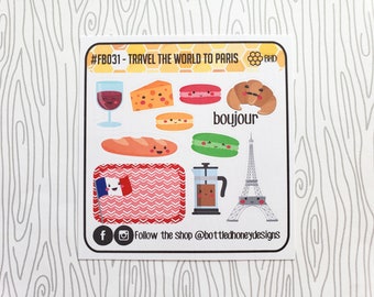 Travel the World to Paris // Monthly Freebie // Item #FB031