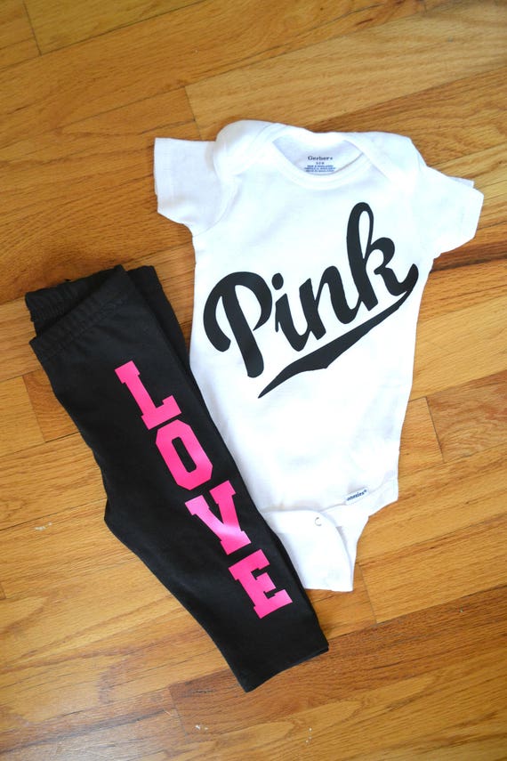 Pink outfit for baby baby pink clothes toddler pink outfit