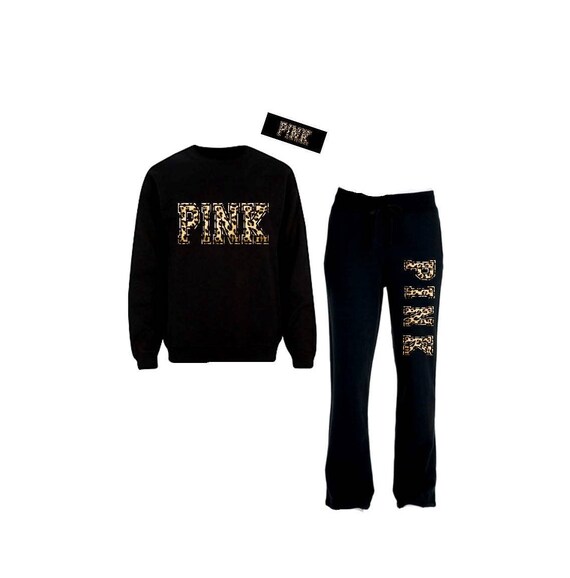 pink sweatsuit plus size