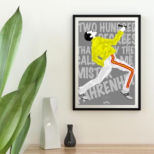 Freddie Mercury – Queen Art Print 8X10