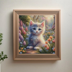 Kitty Love Full Coverage Cross Stitch Pattern | Instant Download PDF | Cross Stitch Chart | Pattern Keeper Compatible