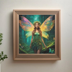 Forest Fae Full Coverage Cross Stitch Pattern | Instant Download PDF | Cross Stitch Chart | Pattern Keeper Compatible