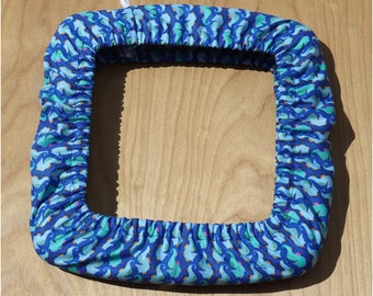 QSnap Grime Guard Blue Seahorses (Size options available)