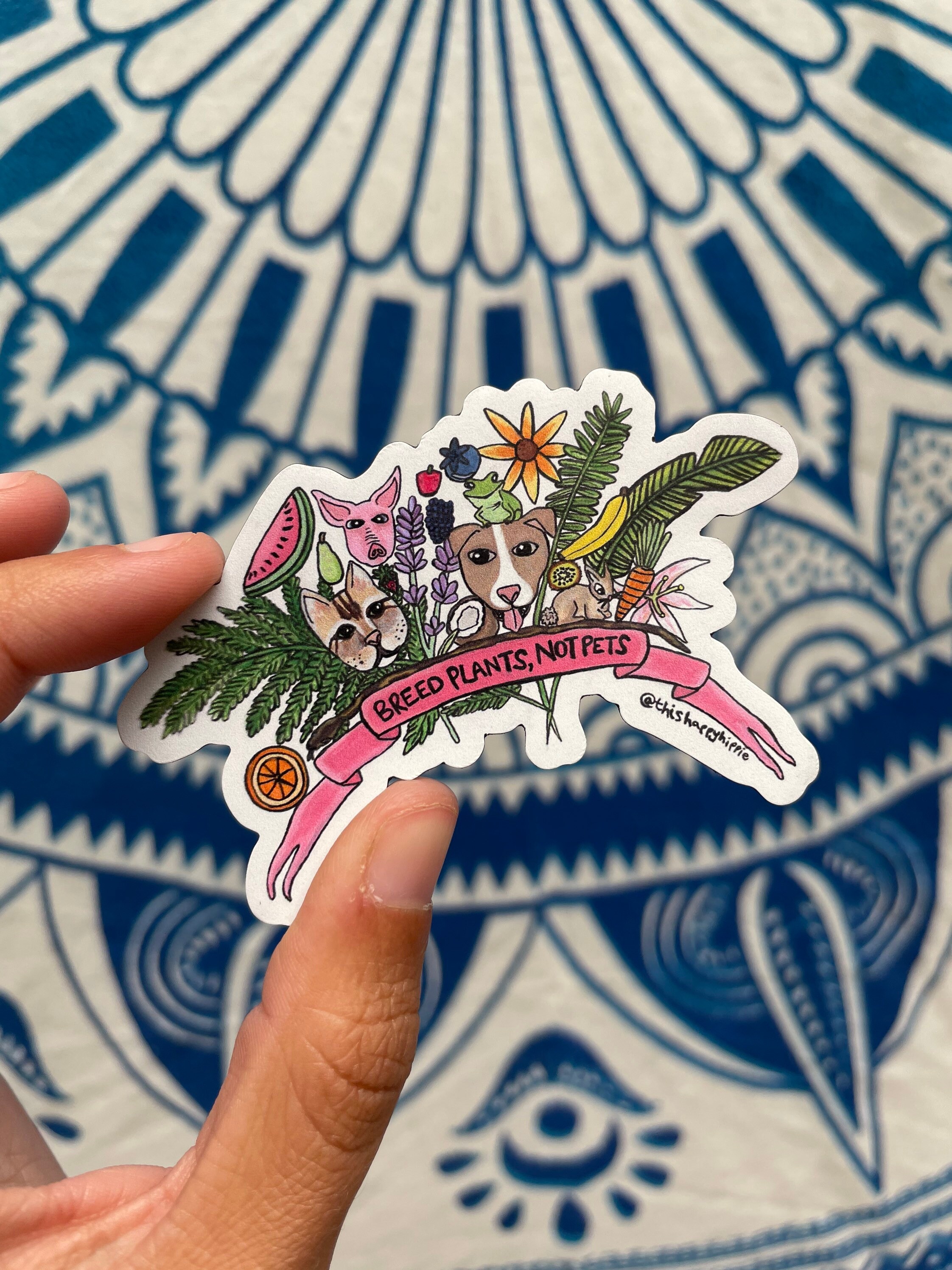 Breed Plants, Not Pets magnet