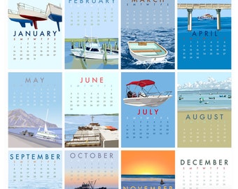 2024 5x7 Calendar