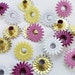 20 Daisy Flower Eyelets Crafts Scrapbooking Daisies Spring Flowers Paper Art Crafts Handmade Cards Junk Journal 