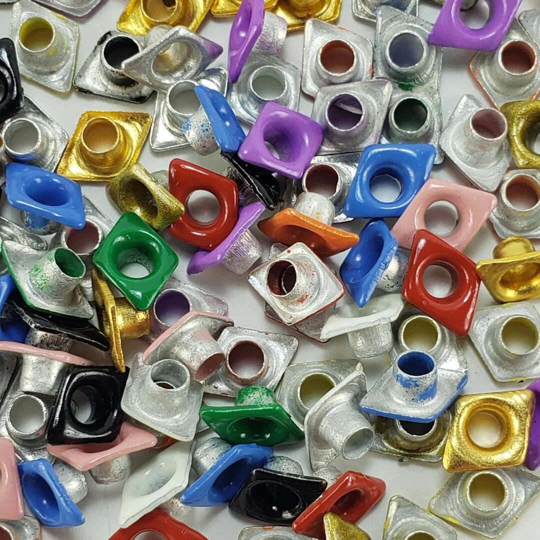 Recollections Eyelets 120 Diamond Shape Eyelets Embellishments Crafts 12 Colors Scrapbooking ...