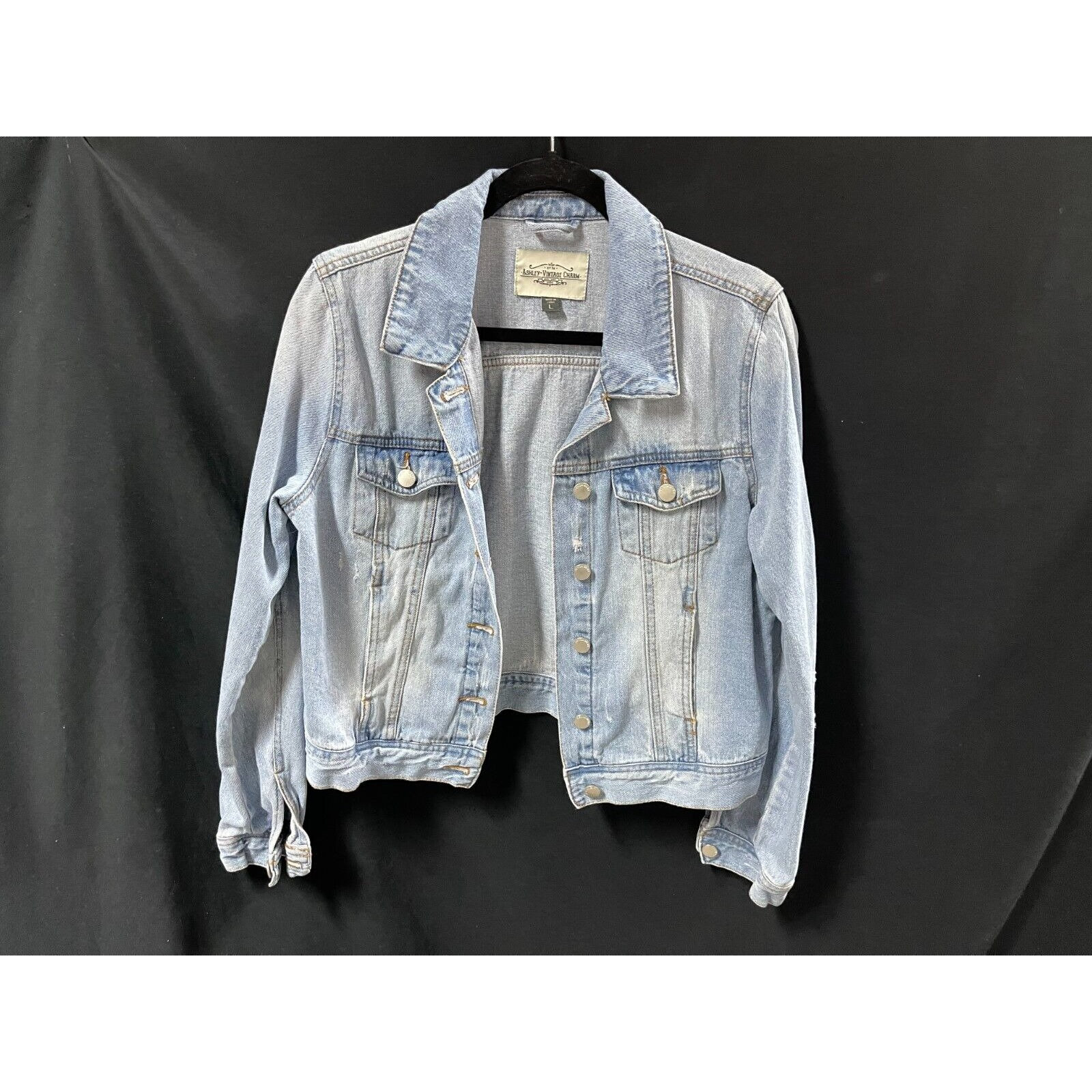 Ashley vintage hotsell charm denim jacket