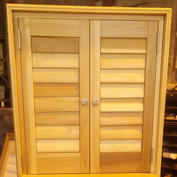 Plantation Shutters, Solid Wood, Unfinished Poplar ---- Our prices can't be Beat !