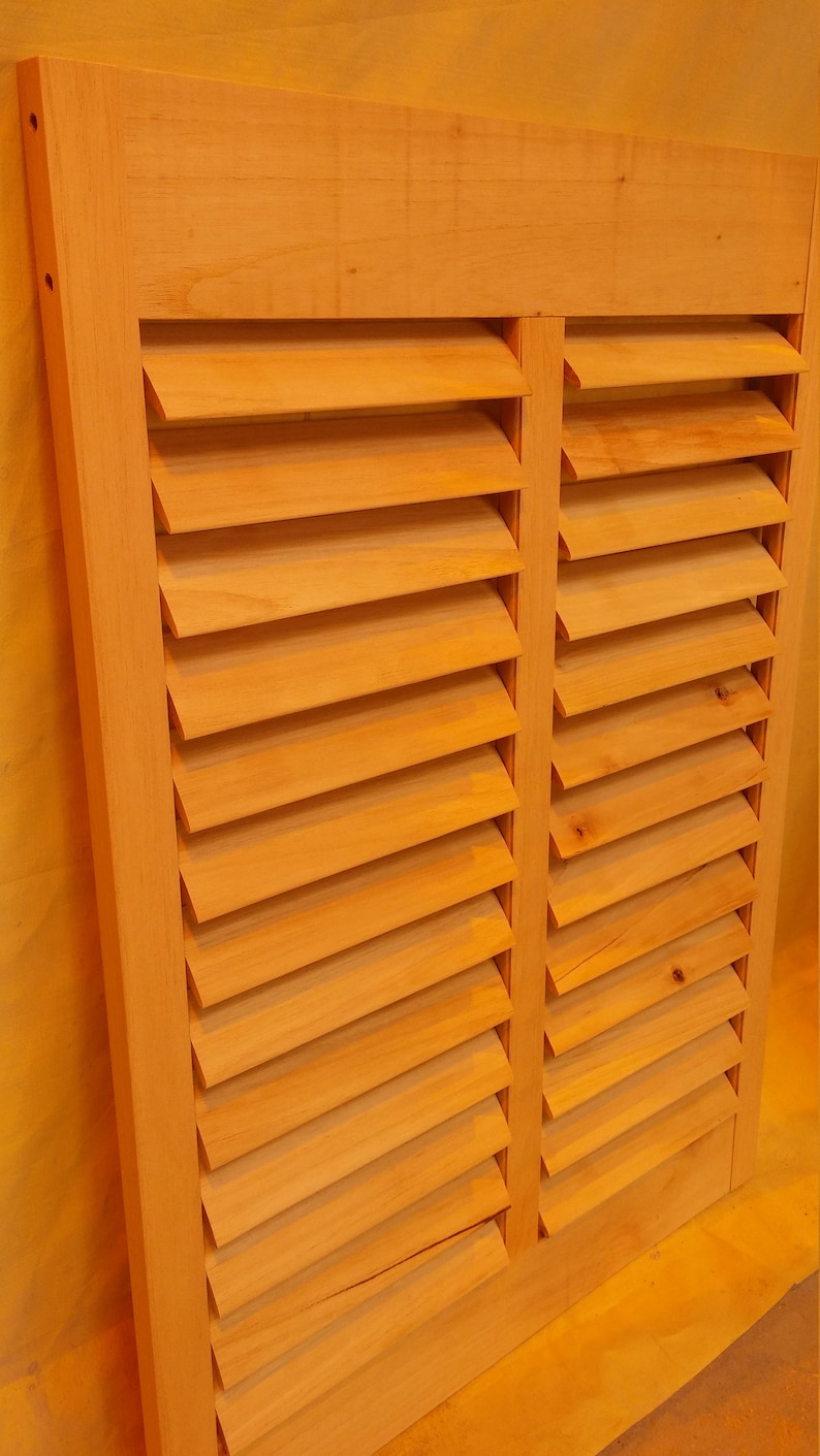 Bahama Window Shutters Unfinished Poplar Etsy