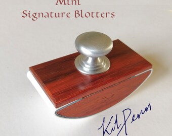 Mini Signature Blotters