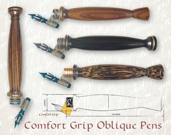 Comfort Grip Oblique Pens