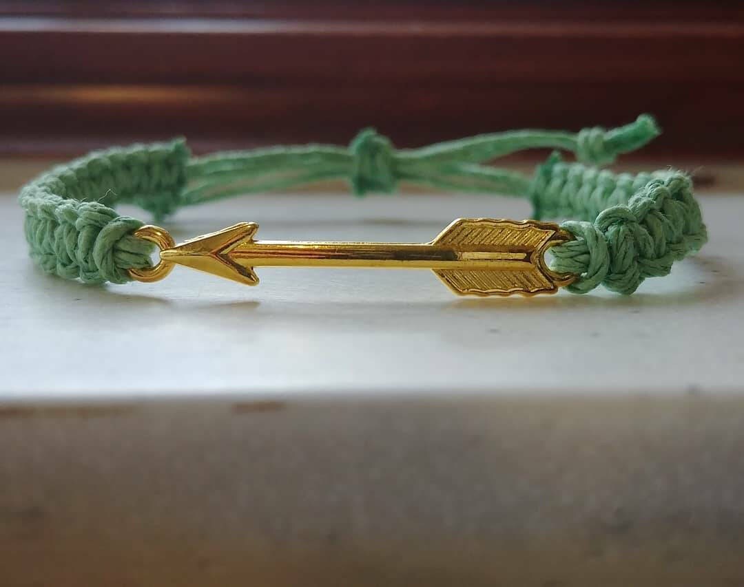 Arrow Bracelet Archery Jewelry Archery Bracelet Arrow Etsy