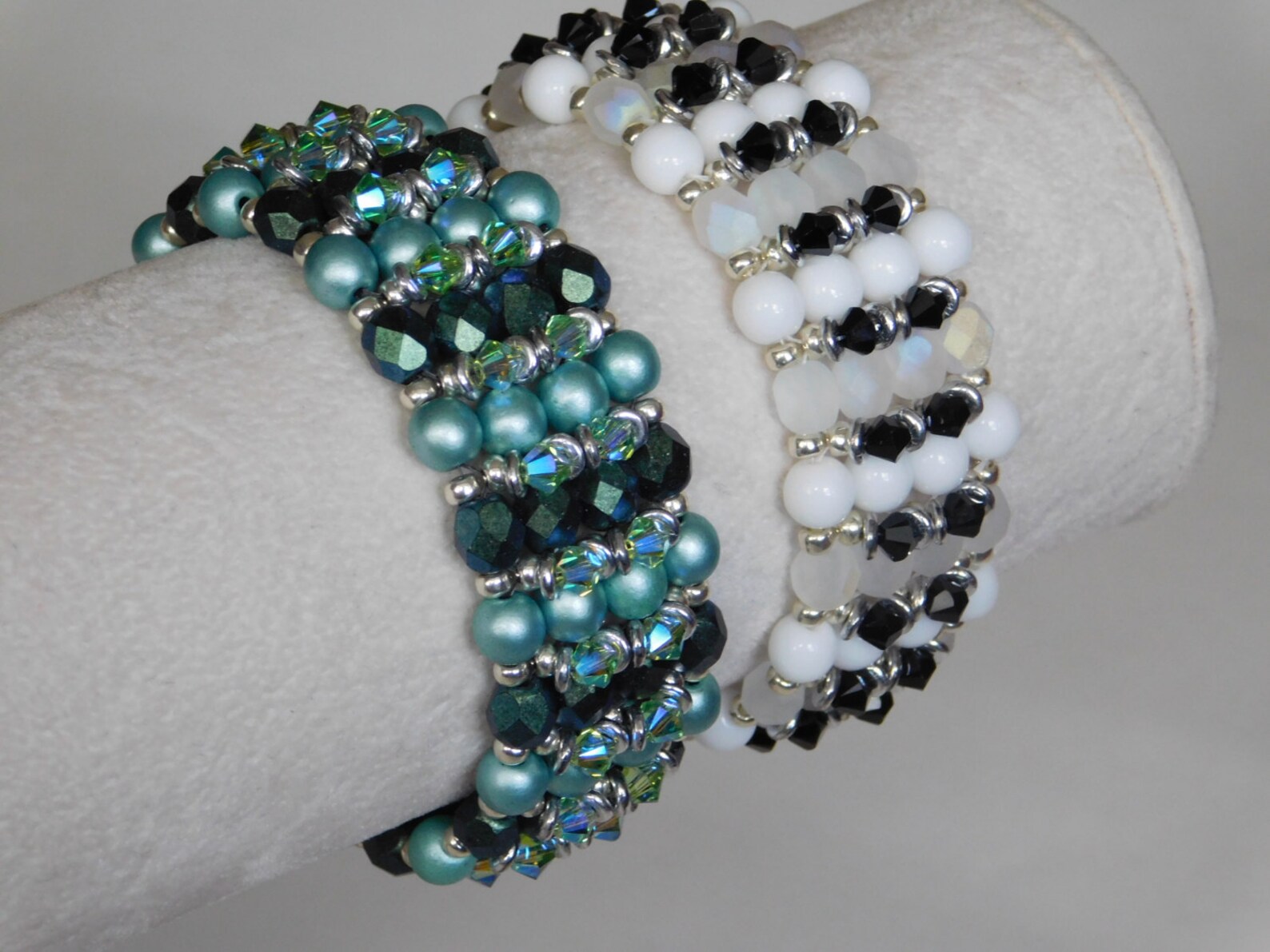 Beaded Bracelet Tutorial Bead Pattern Jewelry Instructions Etsy