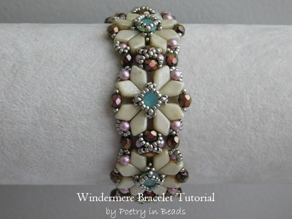 MAJESTIC Bracelet-kit & Tutorial-arcos Bead ,wibeduo Beads,o Bead,stormduo  Bead,fire-polish ,seed Beads-beaded Bracelets Kit-hobbyland 