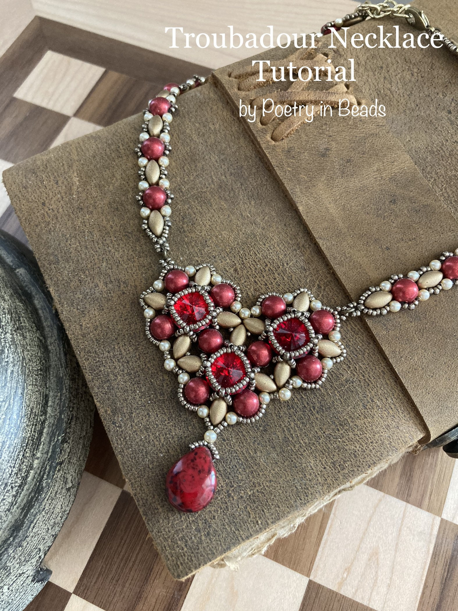 Art Bead Scene Blog: Tutorial Tuesday: Shibori Ribbon Necklace