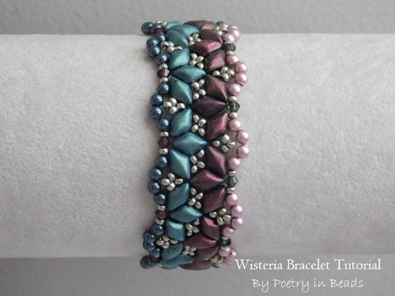 Aurellia Bracelet Beadwork Tutorial - Glorianne Ljubich Design