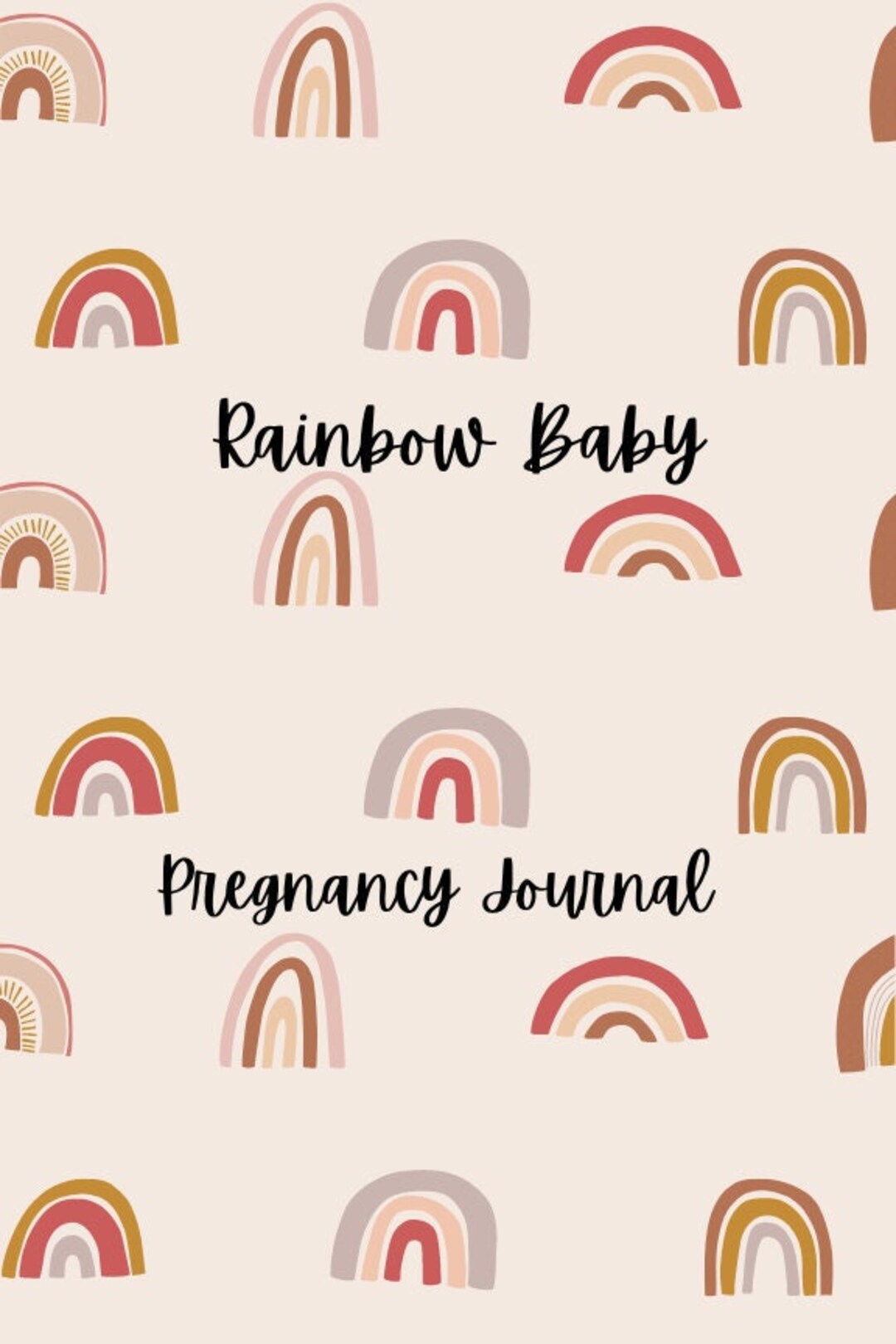 Rainbow Baby Pregnancy Journal Etsy