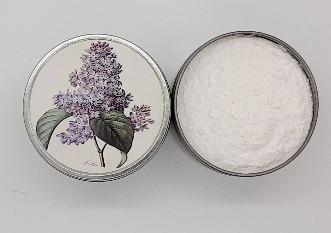 Lilac Body Powder Body Powder Powder Natural Powder Talc Etsy