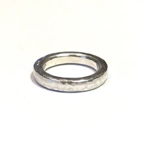 Forged rind in sterling silver, handwork by me, goldsmith,aw-schmuckart