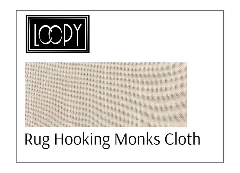 Rug OFFicial site Hooking Monks backing Tucson Mall Cloth