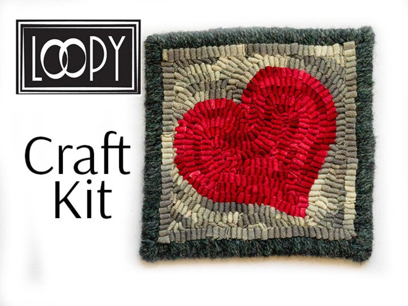 Rug Hooking Kit DIY Craft Kit Beginner Rug Hooking Kit Etsy