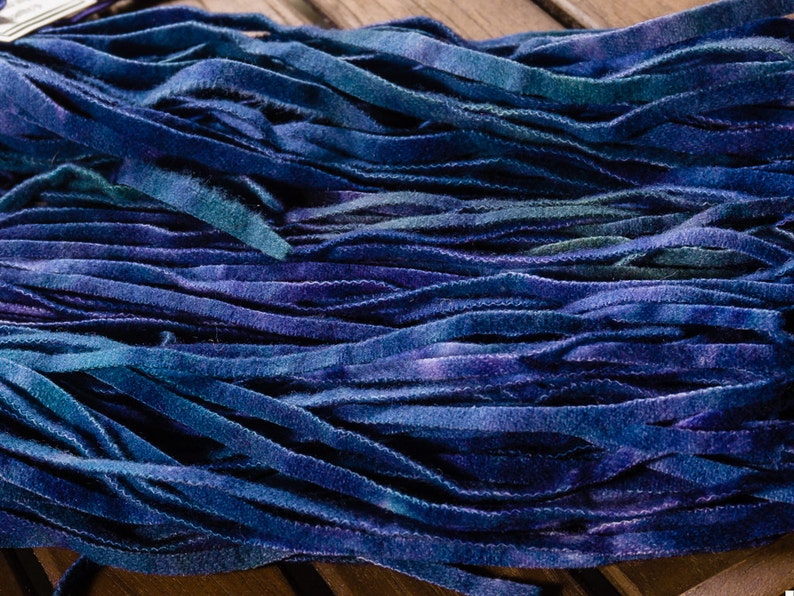 Rug Hooking Wool Strips Blue/purple/grey shipwreck 100% - Etsy