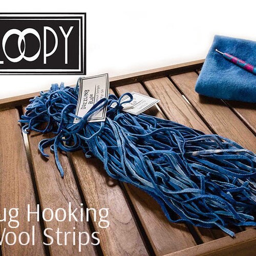 Rug Hooking Wool Strips Three Greens Hand Dyed Wool for Rug Etsy