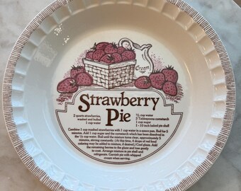 Strawberry Pie Royal China by Jeanette Corporation