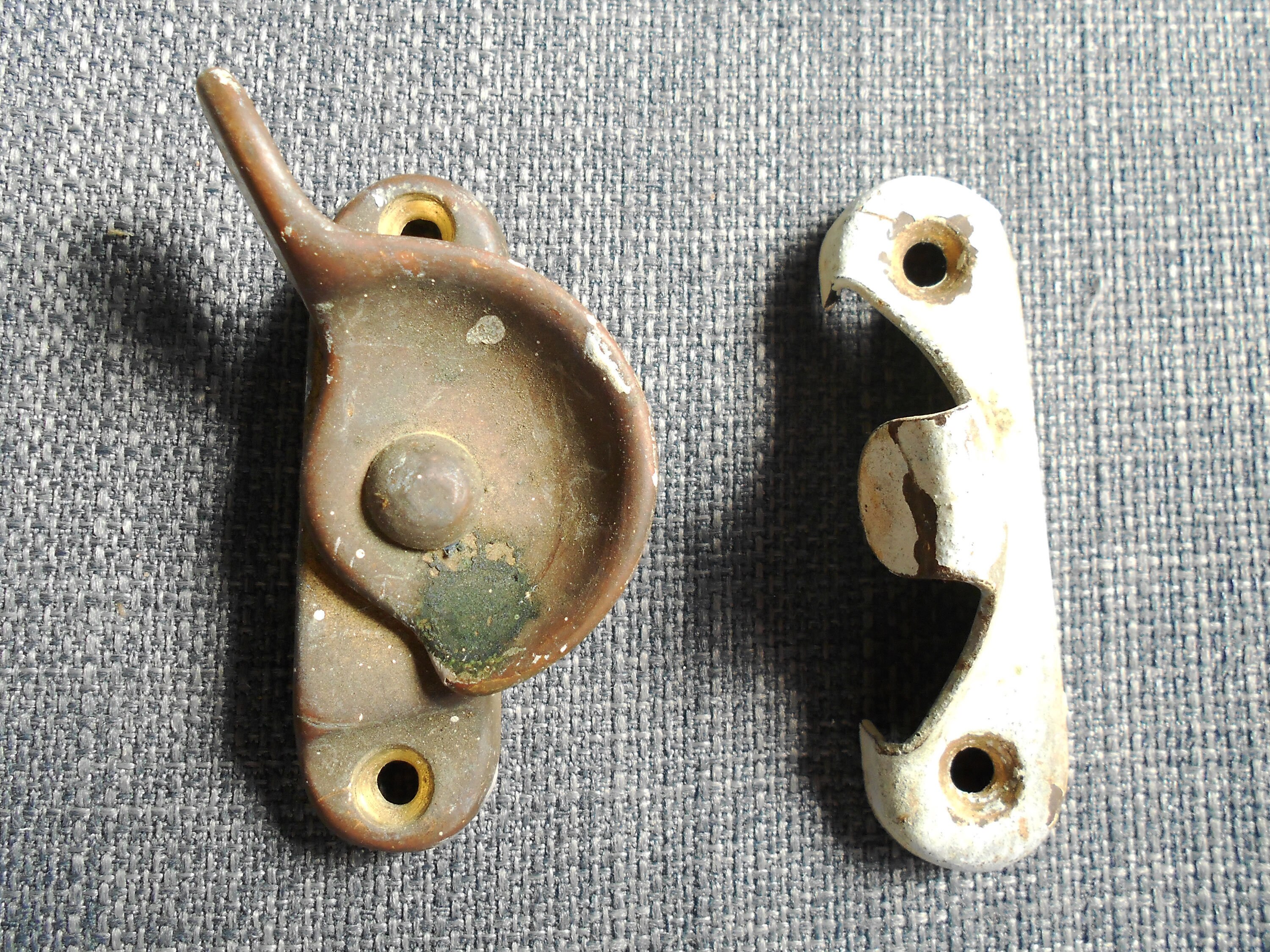 Vintage Hardware for Assemblage. Locks Are Functional but for Craft Use