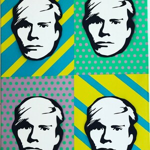 Andy Warhol - Modern Pop Art- Campbells soup style canvas