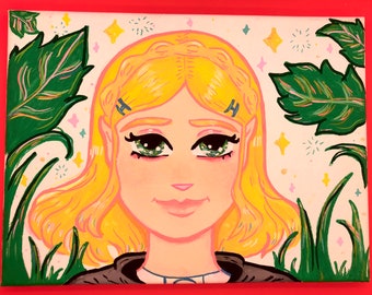 Original art works, Breath Of The Wild Zelda Art, Botw art, botw fanart, breath of the wild fan art, posca art, breath of the wild fan art,