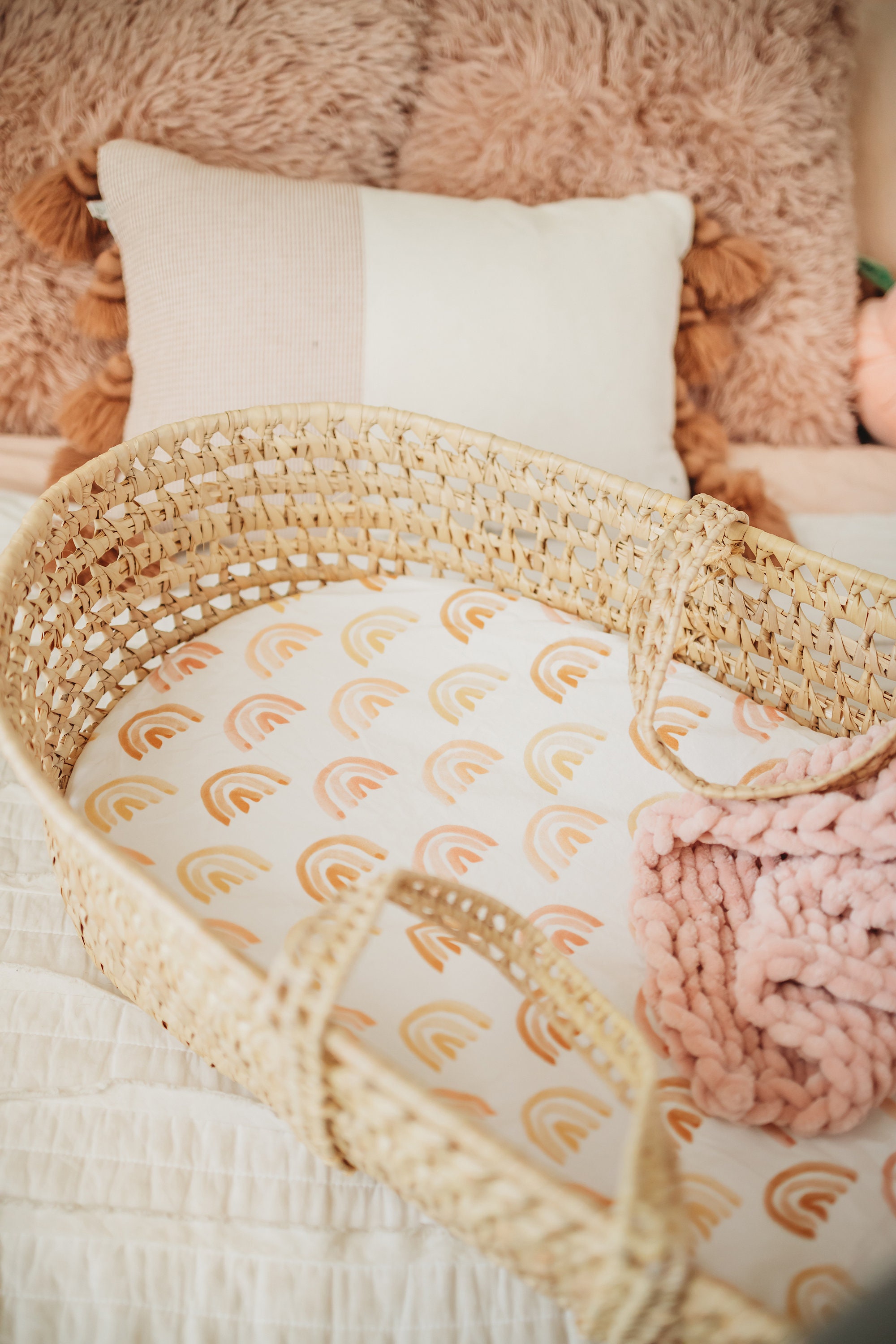 boho crib sheet