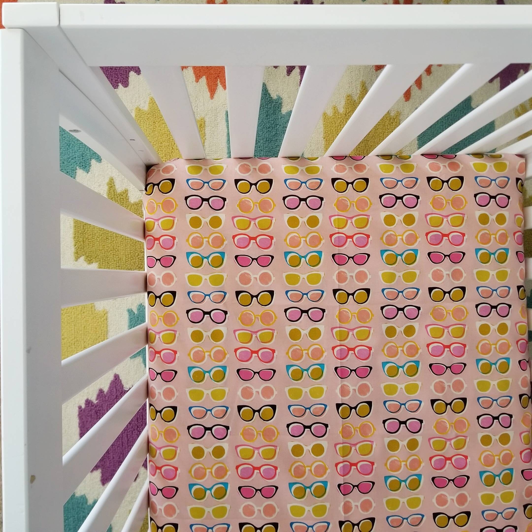 Beach Crib Sheet Modern Nursery Baby Bedding Crib Sheets Etsy
