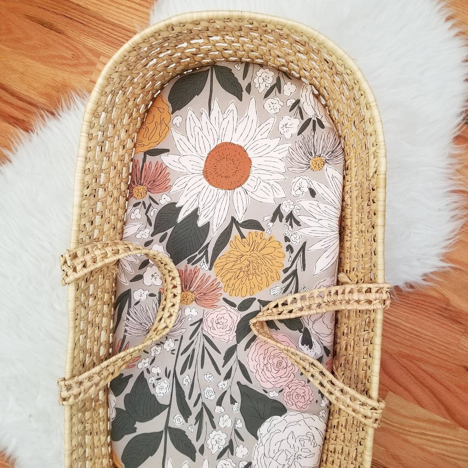 Sunflower Crib Bedding Nursery Decor Sunflower Baby Bedding Etsy