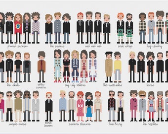 Scottish Bands Part 2 PDF Digital Pattern